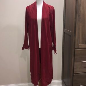 BNWT Womans Burgundy Long Sleeve Top SZ.XL (542